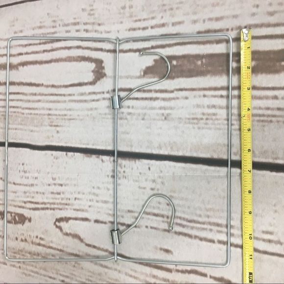 Bundle of 2 x Specialty Metal Hangars For Scarf & Belt Closet Organizers - Picture 6 of 12